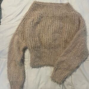 Topshop chunky cropped sweater